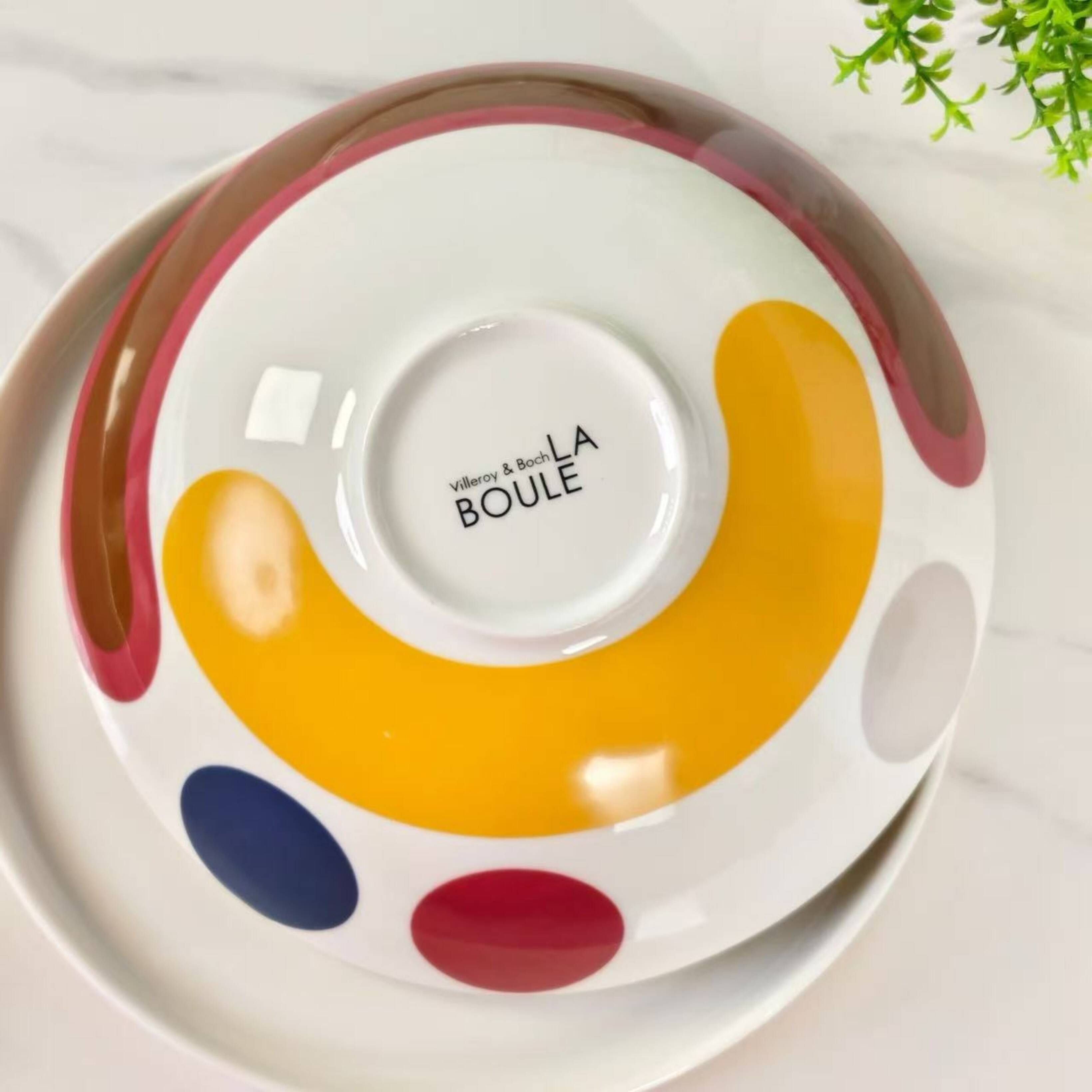 Villeroy & Boch La Boule Miami – Ensemble de vaisselle en porcelaine complet