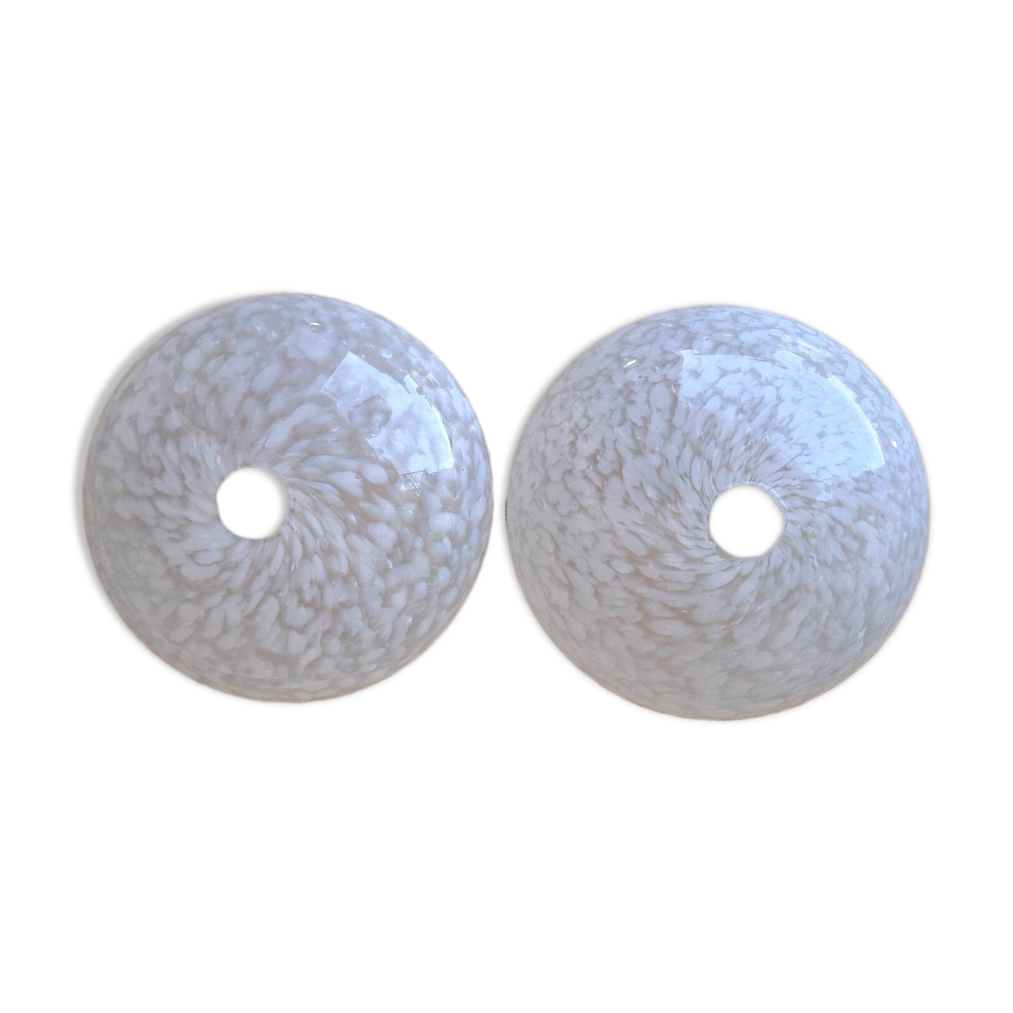 Clichy glass globe lampshade