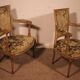 Pair of Louis XVI-style cabriolet armchairs – 18th century