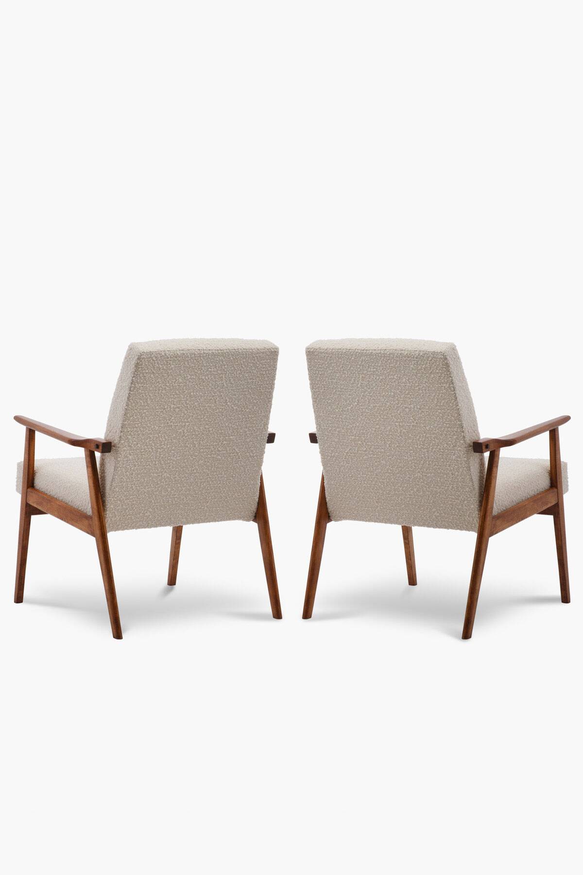 Paire de fauteuils śnieżnik des années 70.