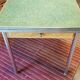 50s wooden kitchen table zinc formica