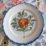 Old ceramic plate