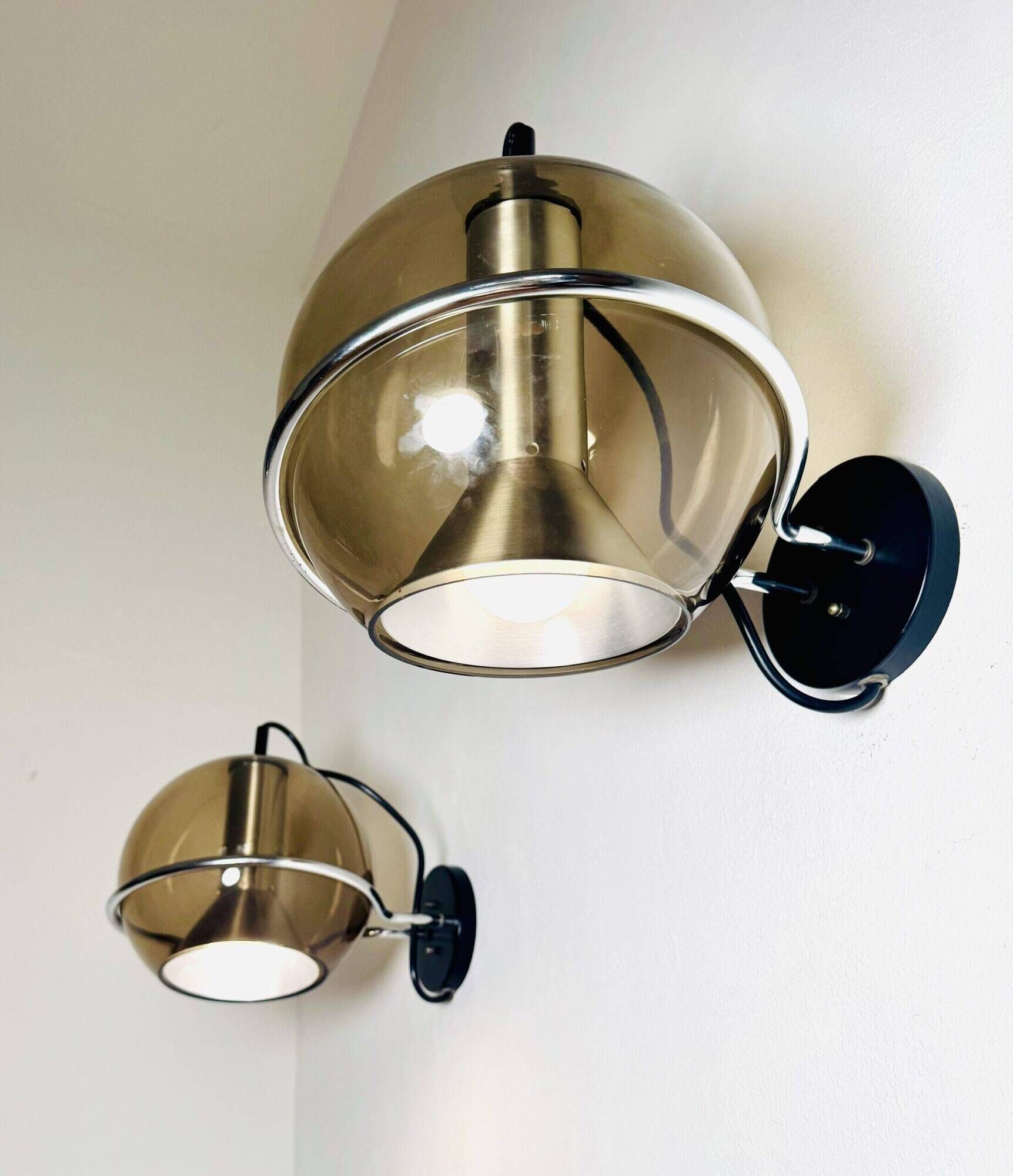 Globe Wall Lamps By Frank Ligtelijn For Raak Amsterdam, The Netherlands, 1960S