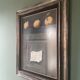 Classic painting, still life in wooden frame