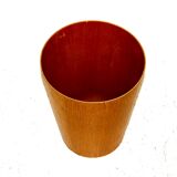 Teak paper basket, Sweden, 1950