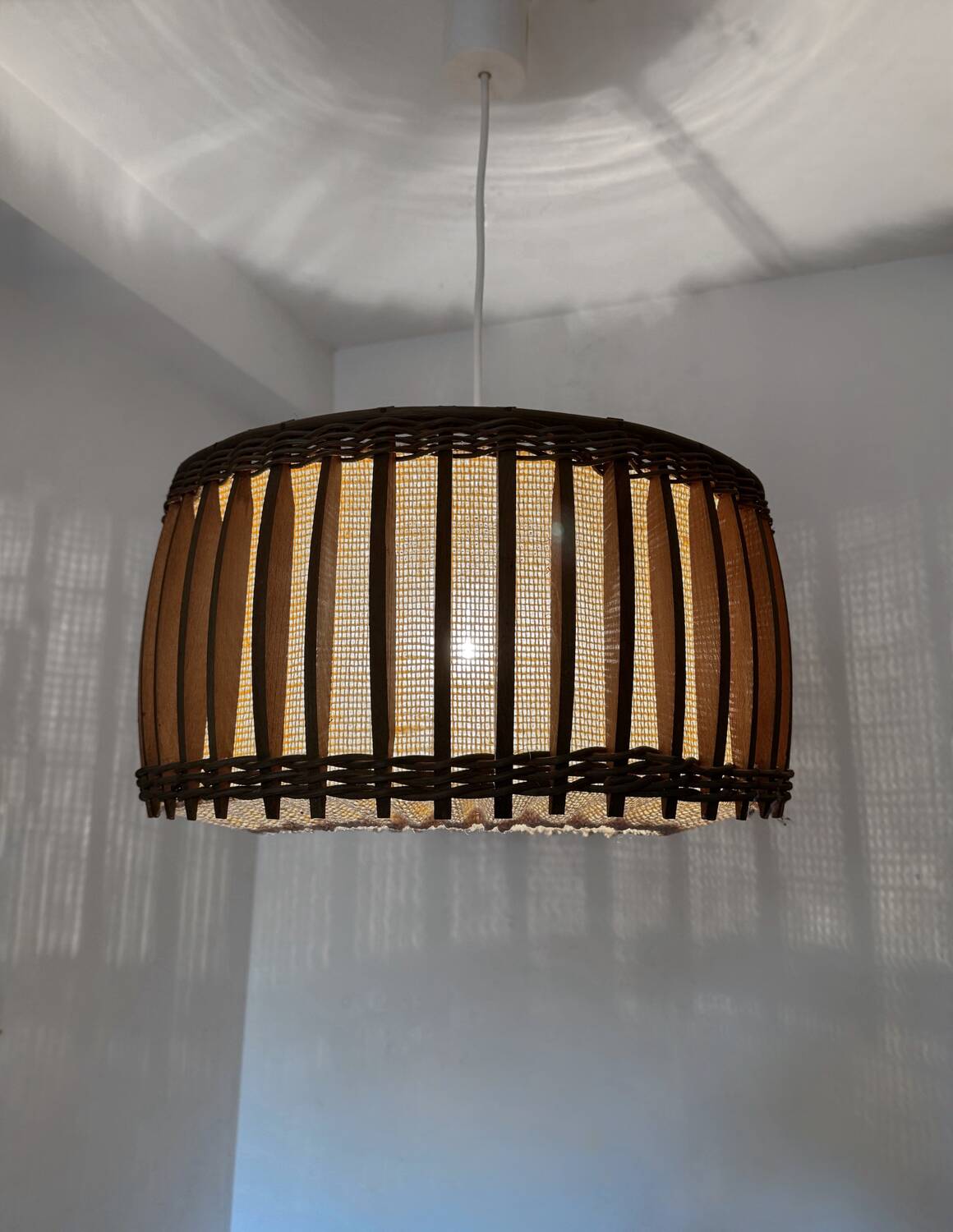 Scandinavian pendant light from the 60s