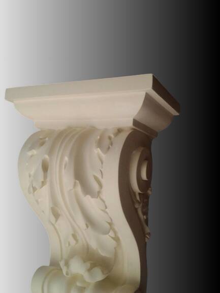 Wall light, console, corbel, staff support, wall art decor