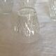 Vintage faceted glass