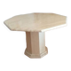 Table en travertin
