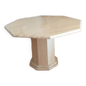 Travertine table