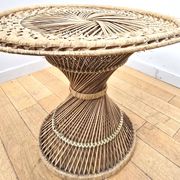 Table d'appoint osier