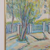 Swedish Oil on Canvas – “Sapri, Italy” by Gunnar Ingemar Erixon