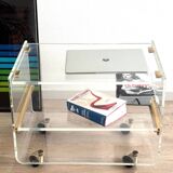 Plexiglas coffee table