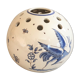 Artisanal bouquet vase "vieux moustiers"