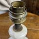 Alabaster lamp base