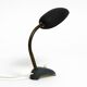 Lampe de table avec col de cygne en métal de Gebrüder Cosack, Allemagne années 1950
