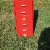 Metal drawer unit