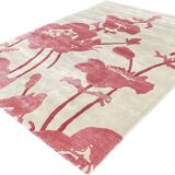 Modern carpets, floral art