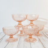 Set of 6 rosaline ice cups