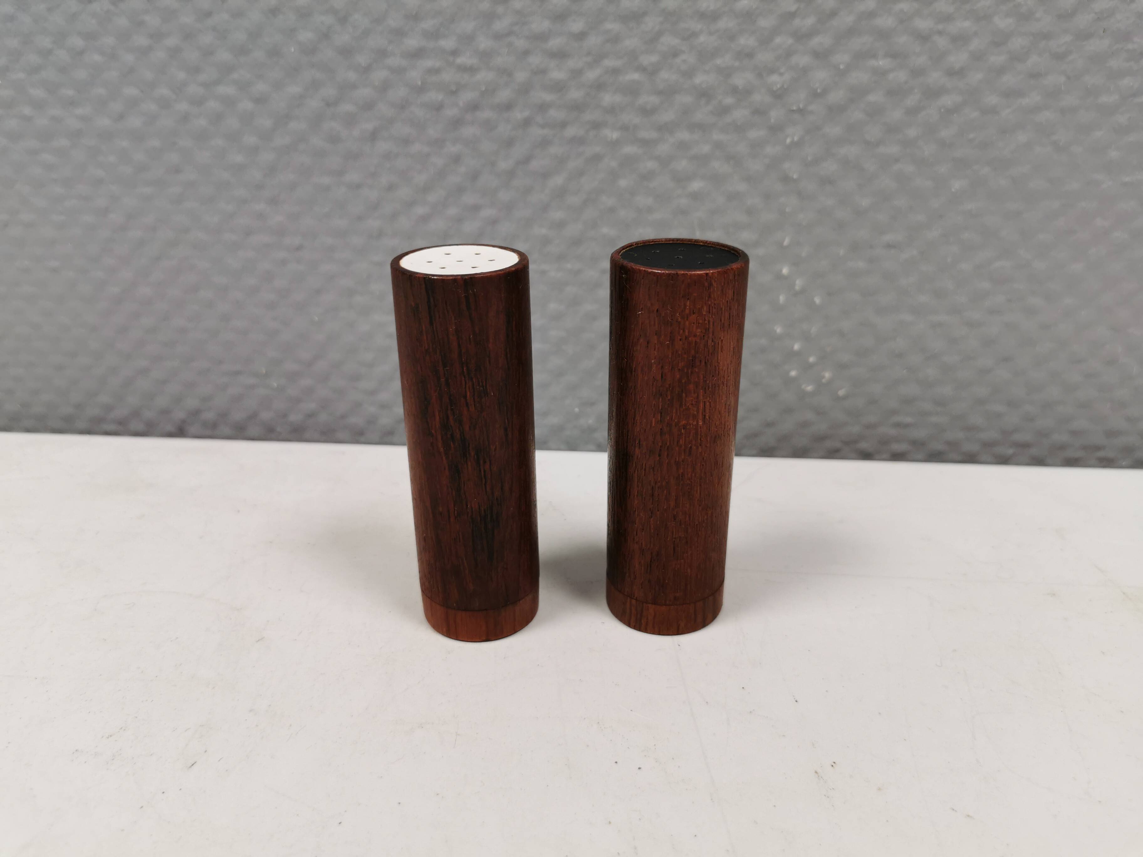 Very beautiful Salt and Pepper set from Danish Digsmed 1970s in teak.