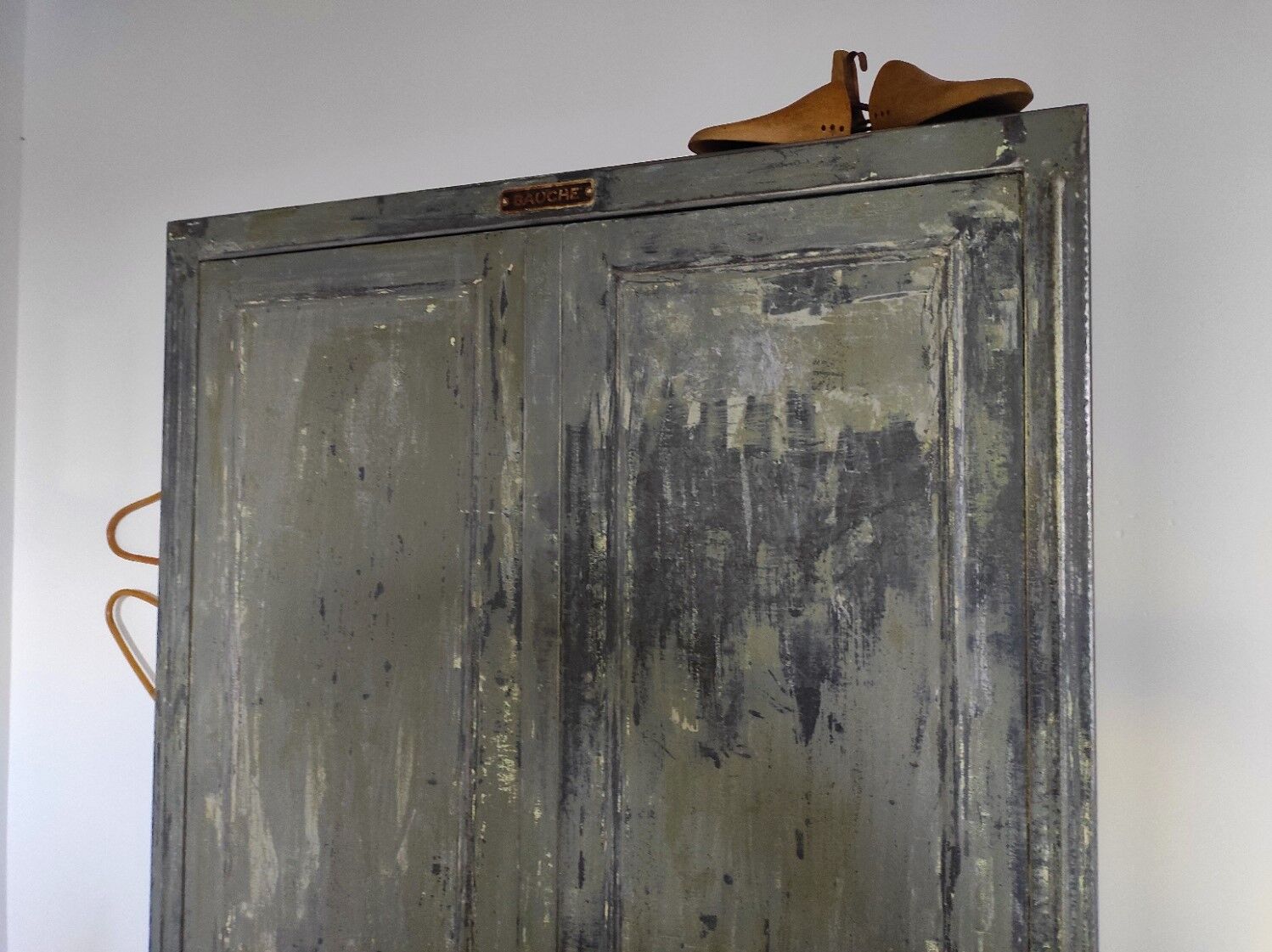 Parisian metallic wardrobe " Bauche "