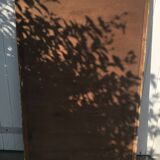 Trumeau with ice medallion framed wood golden patina 69x113cm