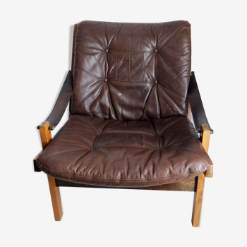 Fauteuil 1960 Scandinave, Modèle Hunter De Torbjorn Afjdal