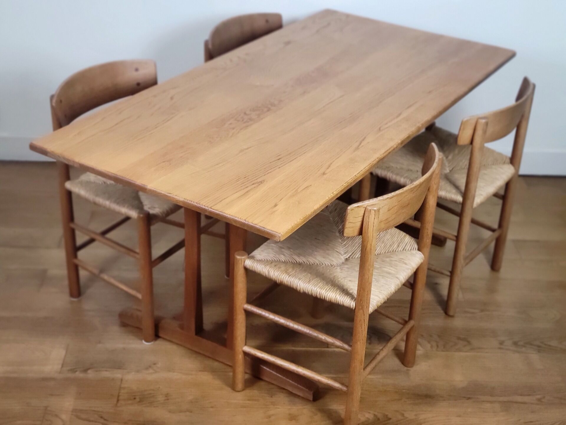 Vintage Børge Mogensen C18 Shaker table for FDB Møbler, Denmark 1965