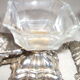 Pair of minerva massive silver salt shakers