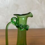 Small glass pitcher