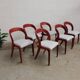 6 chaise gondole de Baumann