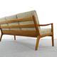 Senator teak sofa by Ole Wanscher for Cado, in Denmark