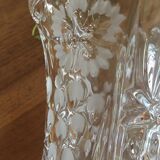 Vintage Bohemian crystal vase