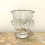 Lalique Dampierre model vase, circa 1950