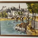 Table by Bernard Dufour, 1922, The Seine, Paris