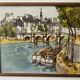 Table by Bernard Dufour, 1922, The Seine, Paris