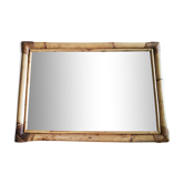 Miroir en bambou 49x68cm