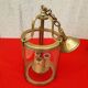 Vestibule lantern 3 lights in gilded bronze n°2