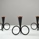 Group of 18 Small Candle Sticks by Gunnar Ander for Ystad-Metall, Sweden, 1950s/1960s
