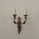 Pair of Louis XV style two-armed wall lights