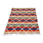 Recycled cotton handmade rug - Reversible - Multicolor