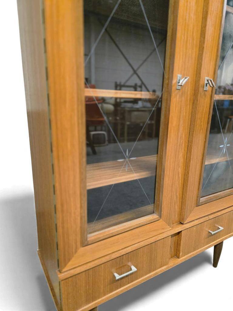 Library / vintage wooden display cabinet