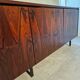 Scandinavian row in rosewood from Rio circa 1960