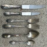 Ercuis silver metal housewife
