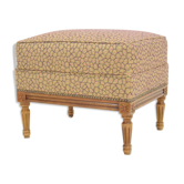 Tabouret - end of sofa - style louis XV - early 20th - Shabby Chic