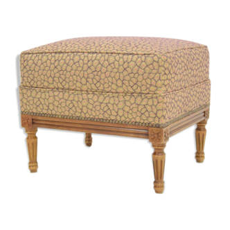 Tabouret style louis XV début XXème shabby chic
