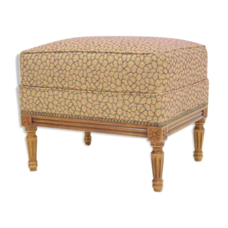 Tabouret - end of sofa - style louis XV - early 20th - Shabby Chic