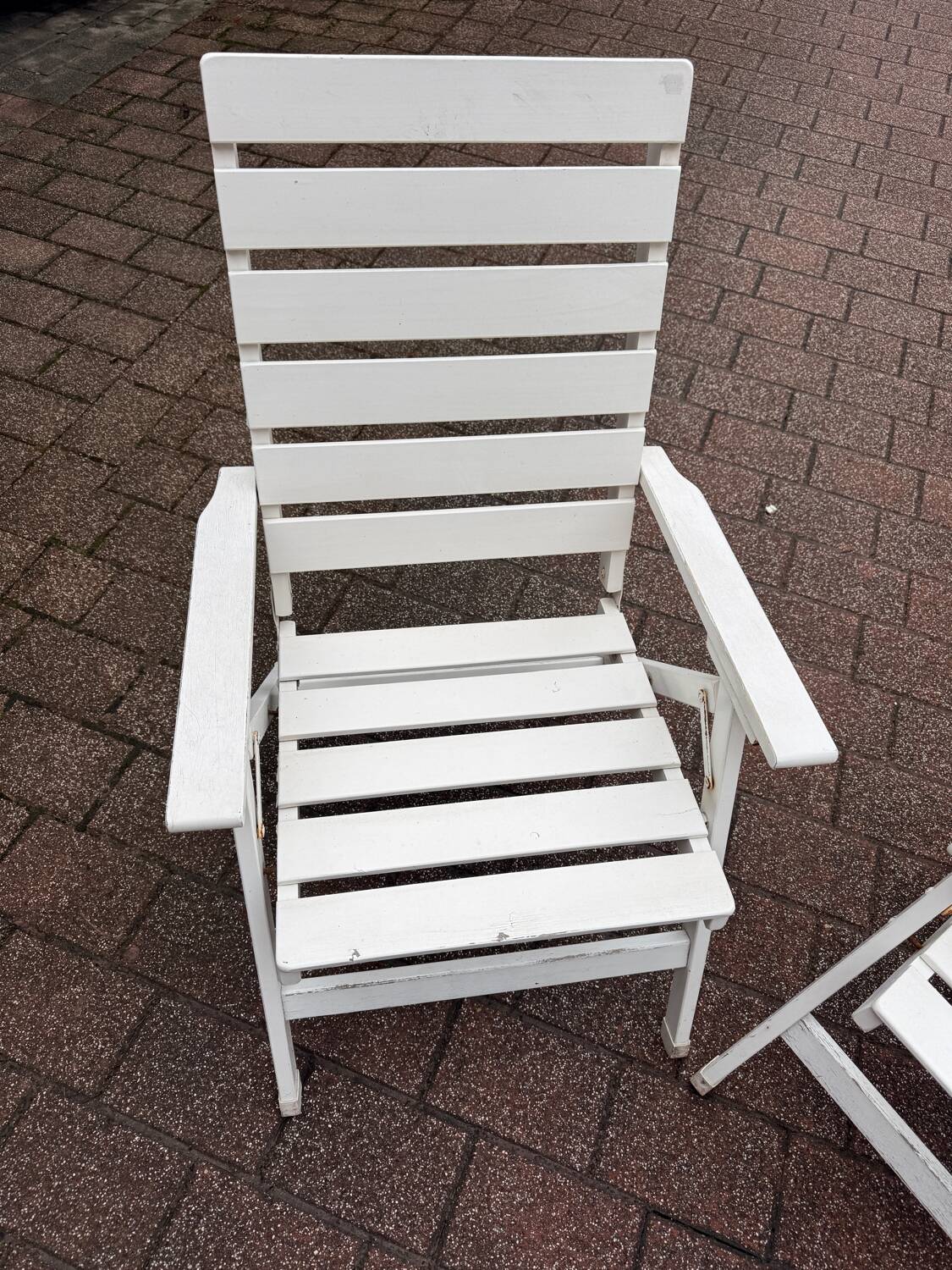 2 chaises transat des années 80