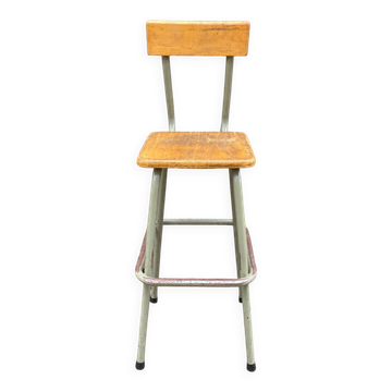 Tabourets industriels hauts (60cm) – idéals pour votre projet – frame vert