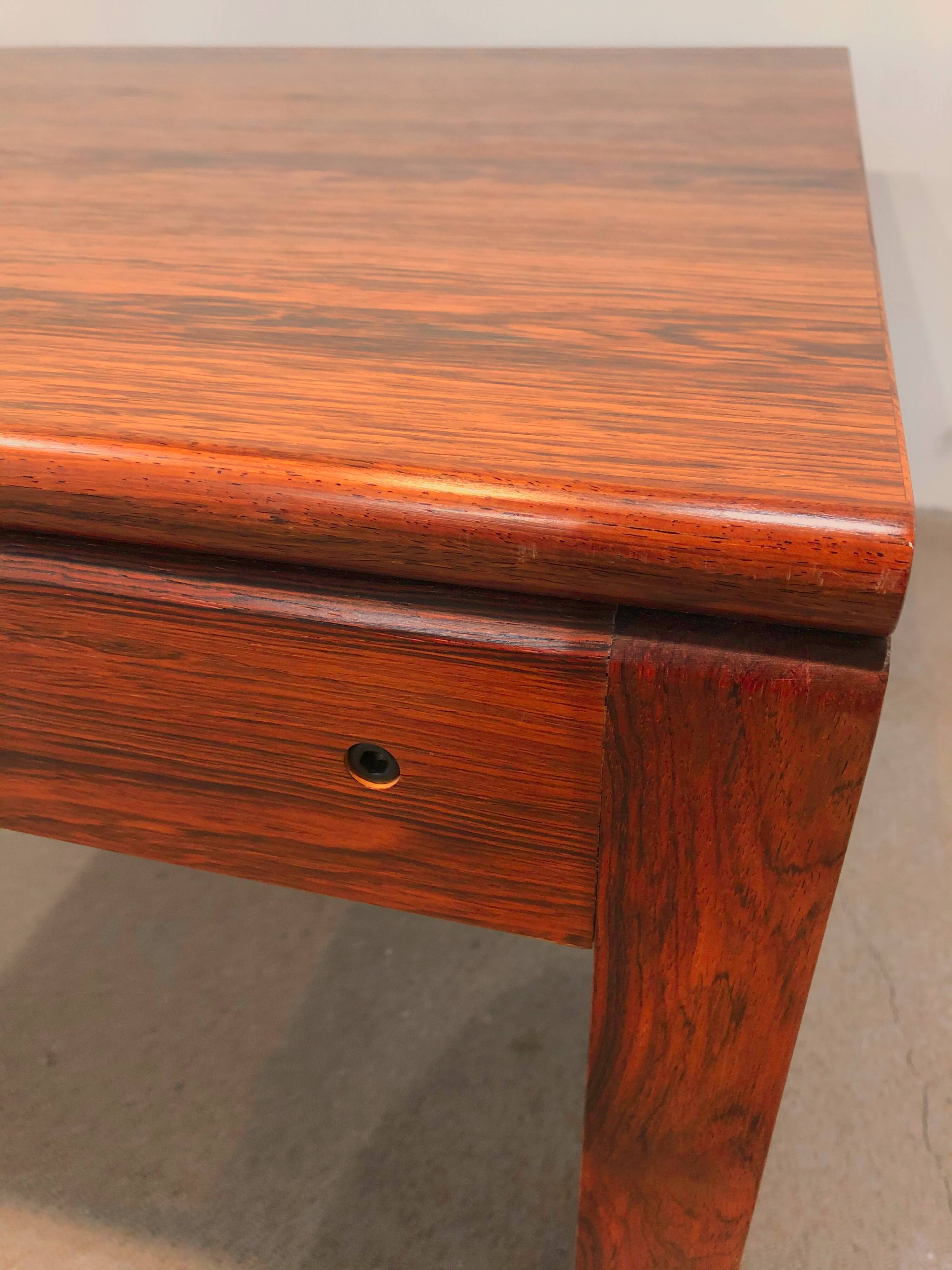 Tobia Scarpa coffee table in wood for Haimi Finland, 1975